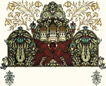 Б.Зворыкин. Келья в Чудовом монастыре, «Борис Годунов»