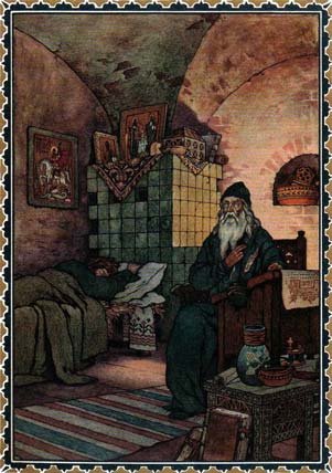 Б.Зворыкин. Отец Пимен, «Борис Годунов»