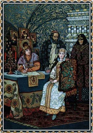 Б.Зворыкин. Царевич и царевна, «Борис Годунов»
